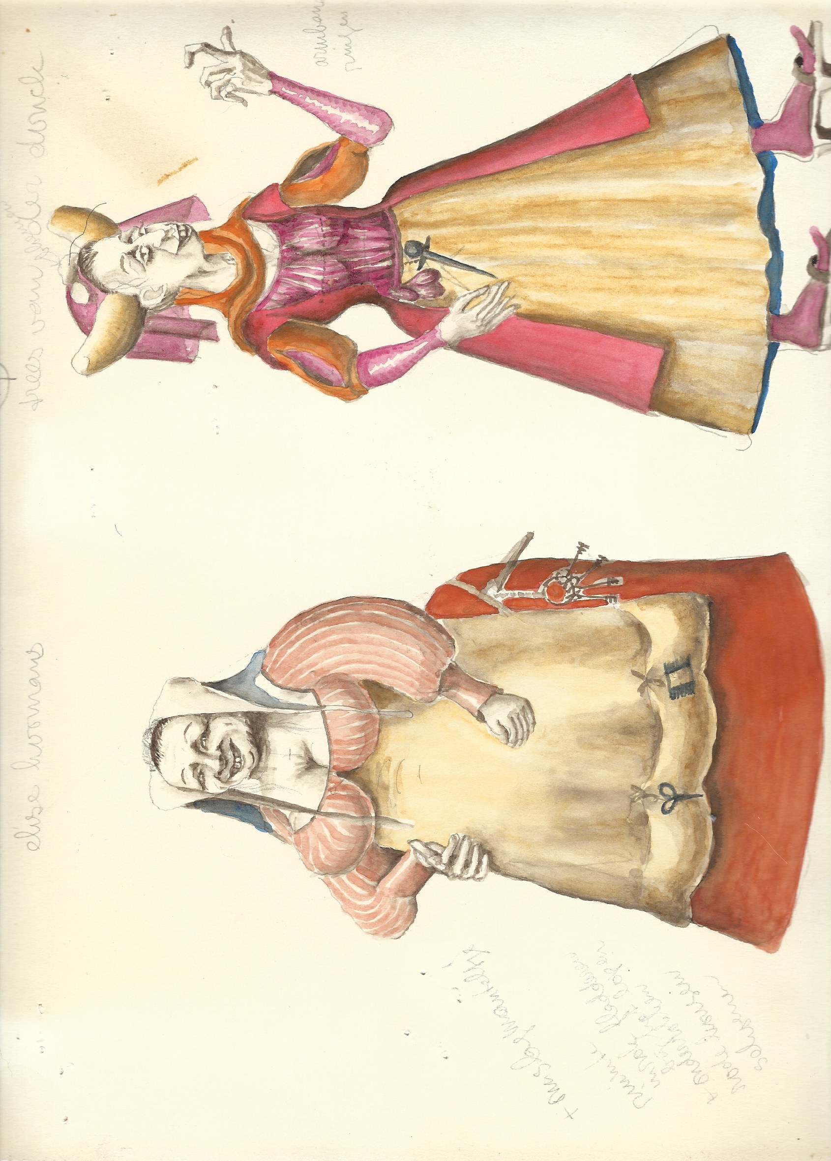 Vrouw Wouwel en Scheurtje Doorligger (Hendrik IV)